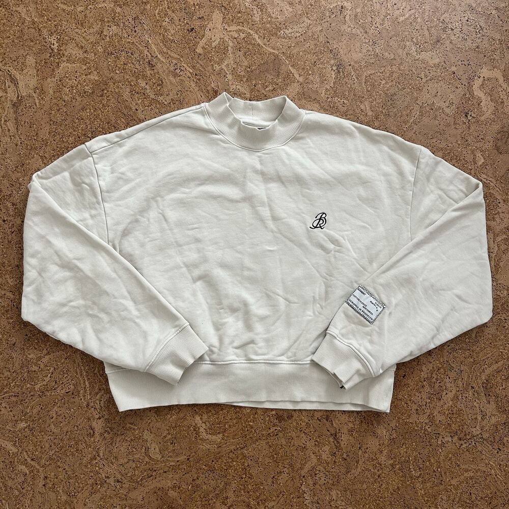 Bandit Running Cotton Fleece Mockneck Pullover Sweatshirt Women’s Medium